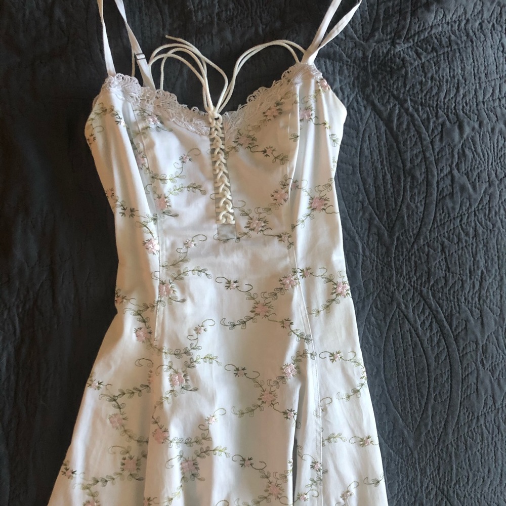 Lace up Betsey Johnson Dress